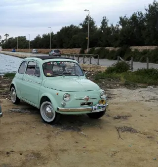 Foto 1 di 6: FIAT 500 Cabriolet 