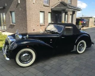 Foto 3 di 7: TRIUMPH Roadster 1800 Englisches Cabrio 1948   