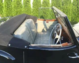 Foto 7 di 7: TRIUMPH Roadster 1800 Englisches Cabrio 1948   
