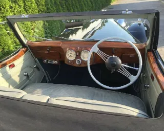 Foto 6 di 7: TRIUMPH Roadster 1800 Englisches Cabrio 1948   