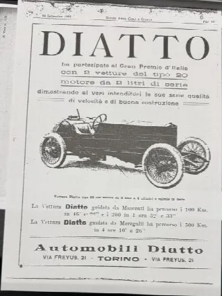 Foto 29 di 34: DIATTO 20 Targa Florio 