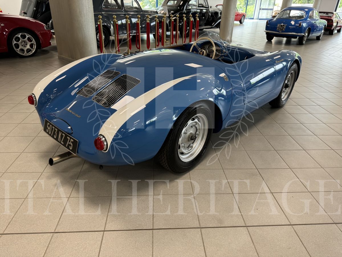 Una rarissima Porsche 550 A Spyder RS Mille Miglia è proposta in vendita dalla Italheritage a 3 milioni di Euro