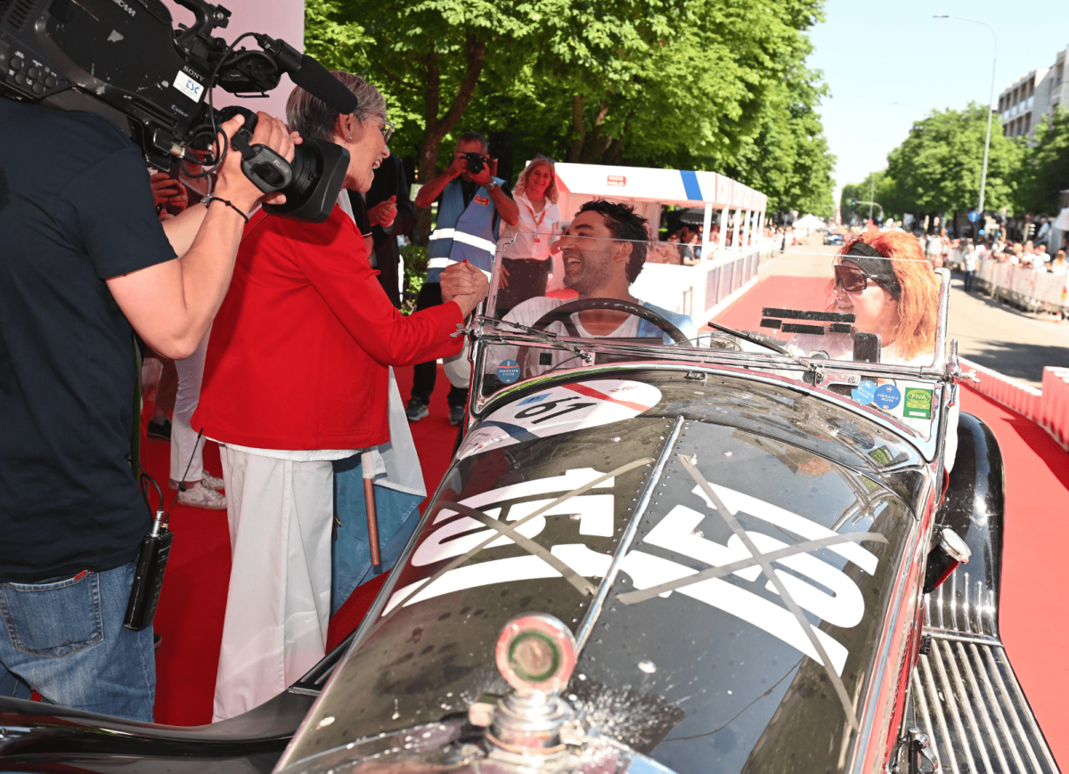 Juan e Margarita Tonconogy sono i vincitori della  1000 Miglia 2026 al volante della loro splendida Alfa Romeo 6C 1750 GS Spider Zagato del 1931
