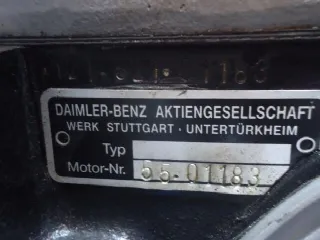 Foto 39 di 40: MERCEDES-BENZ SL190(1955-1963) 190 SL Roadster Hoffmann 1955 (Pre)