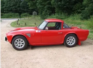 Foto 2 di 6: TRIUMPH TR4 Works FIA rally car - aluminium bodied