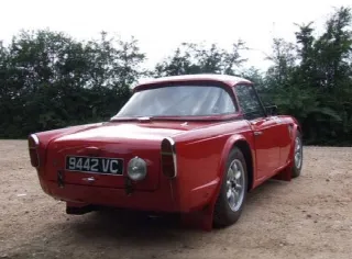 Foto 3 di 6: TRIUMPH TR4 Works FIA rally car - aluminium bodied