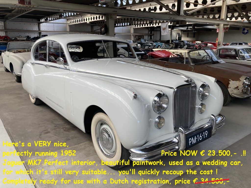 JAGUAR MkVII no. 734506