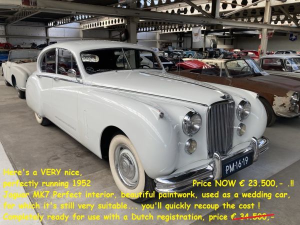 JAGUAR MkVII no. 734506