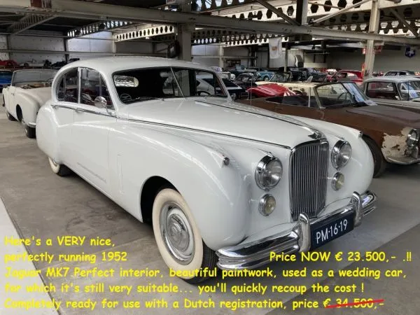JAGUAR MkVII no. 734506