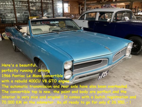 PONTIAC LeMans 