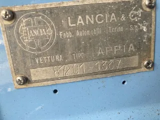 Foto 4 di 14: LANCIA Appia cabrio 1337