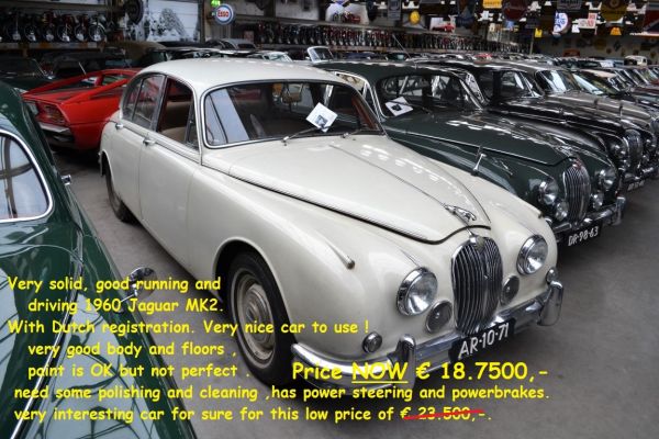 JAGUAR MKII Jaguar MK2 - wit