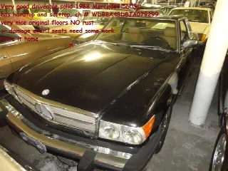 Foto 17 di 20: MERCEDES-BENZ SL(1971-1989) Mercedes 560 SL black ''88