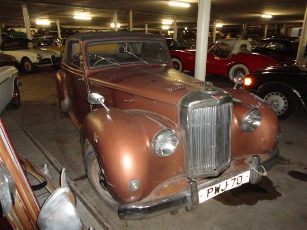 ALVIS TC  convertible RHD