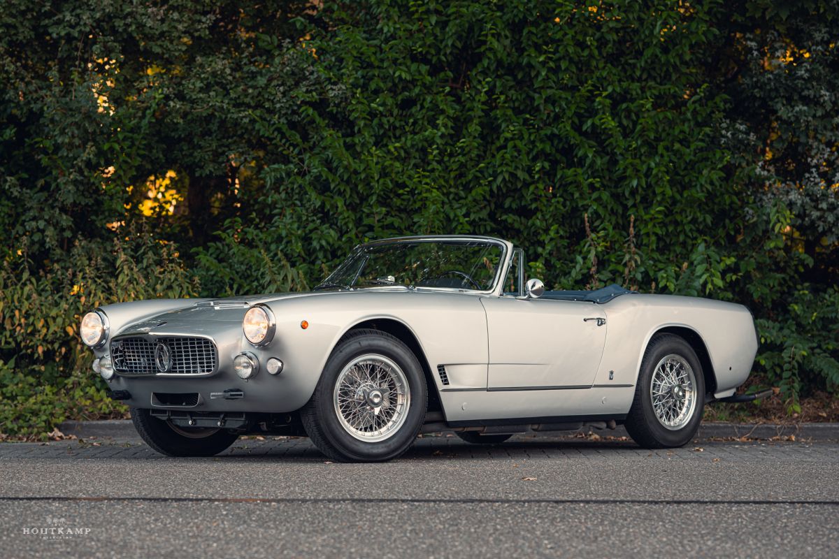 MASERATI 3500  One of just 242 Vignale Spyders built,  this specific example is the Turin Motor Show car of 1962 