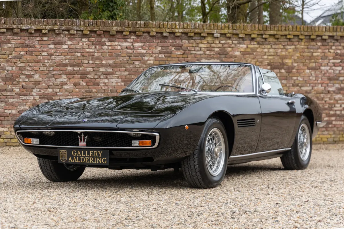 MASERATI Ghibli(1966-1973) 4700 Spyder “Built by Campana Carrozzeria Modena”