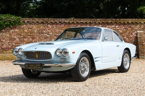 Maserati Sebring 3500 GTi "From the 1st Series" Among the Sebrings - a unique example in the colour “Acqua di Fonte”, Purchased in 1964 from Baron “Toulo” de Graffenried - the Maserati Grand