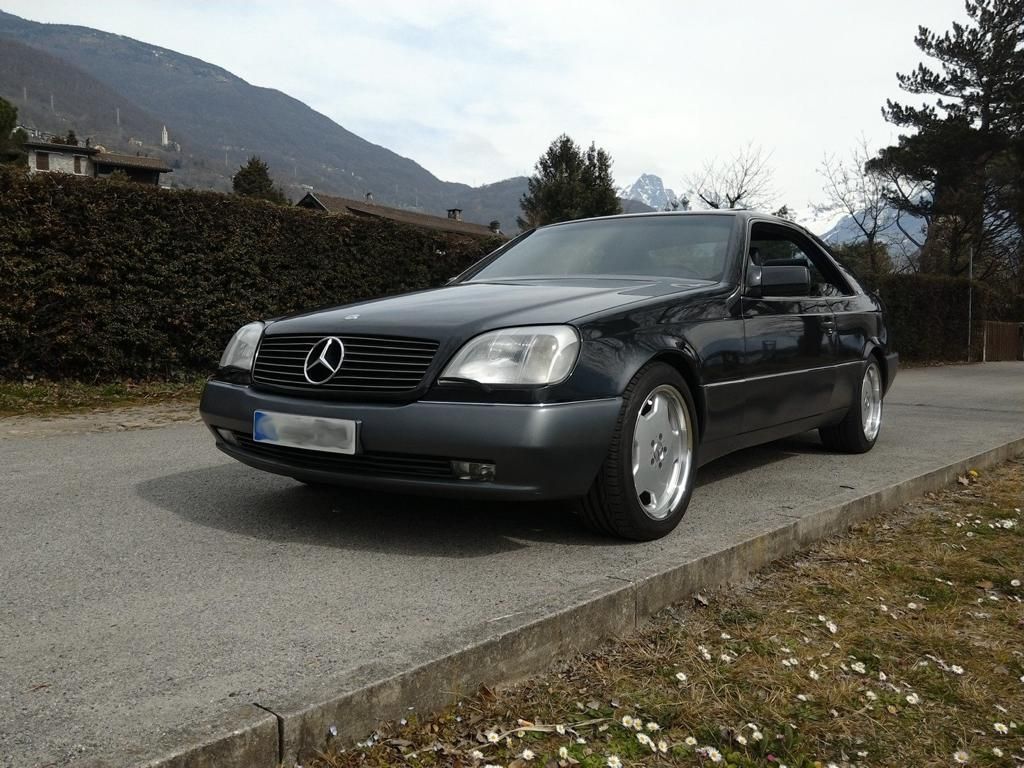MERCEDES-BENZ S-Class(1991-1998) s600 coupe v12 w140  