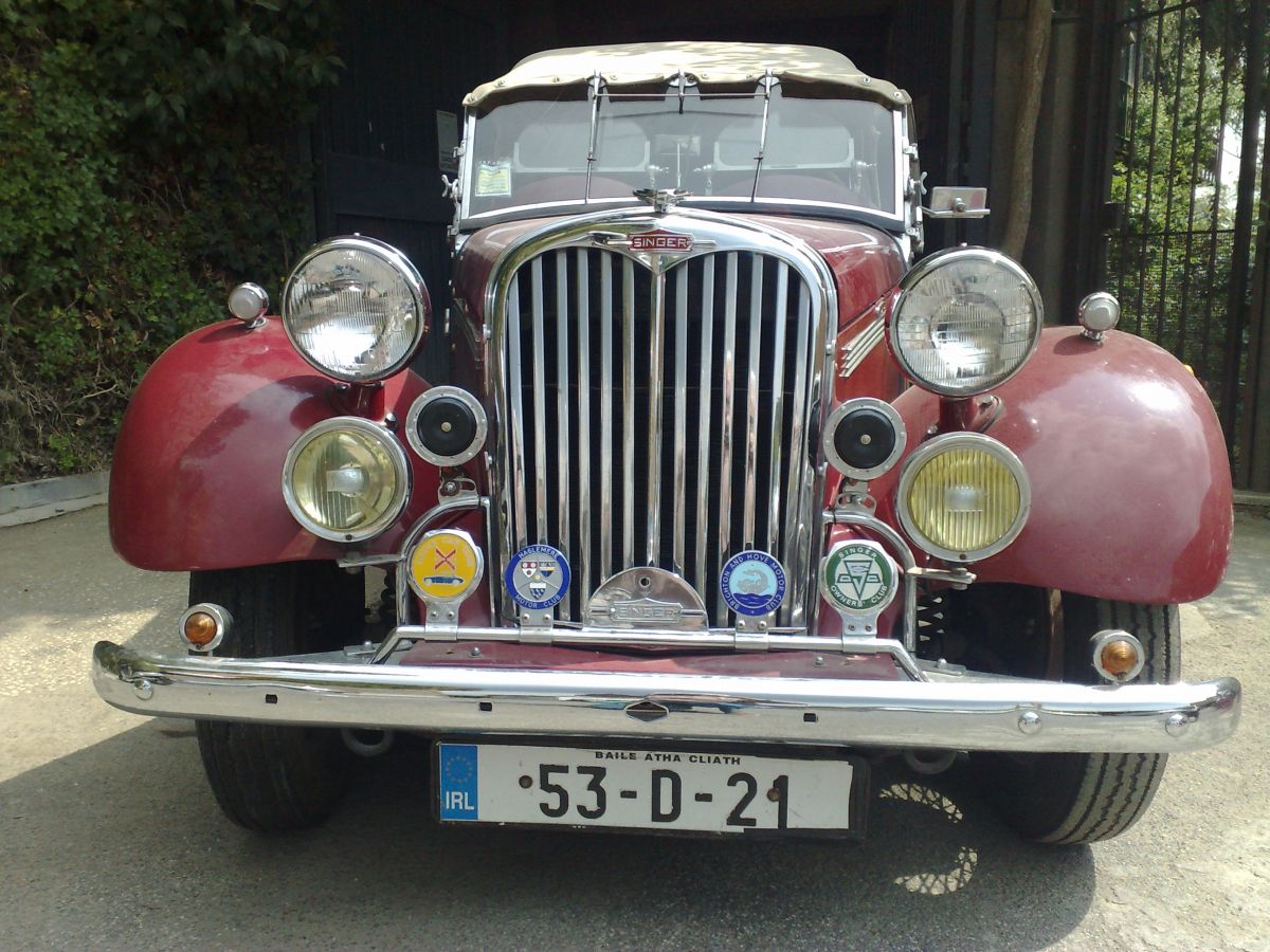SINGERMOTORSLIMITED(1875-1970) 1,5LitreSports Roadster 4 ad