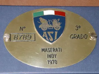 Foto 8 di 8: MASERATI Indy(1969-1974) 4200 