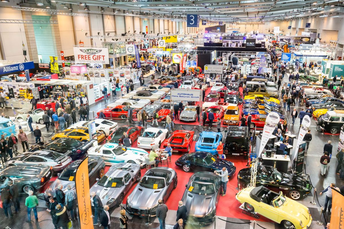 TECHNO CLASSICA ESSEN 2023 - Fiera internazionale dedicata alle auto classiche, dal 12 al 16 aprile 2023 - OldCar24 presente Padiglione 7 