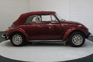 Foto 8 di 8: Volkswagen Beetle 1300 Cabriolet 1973 Burgundy red metallic:15306 