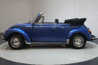 Foto 6 di 8: Volkswagen Beetle 1303 Cabriolet 1975 Blue metallic :15354
