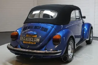 Foto 3 di 8: Volkswagen Beetle 1303 Cabriolet 1975 Blue metallic :15354