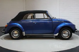 Foto 4 di 8: Volkswagen Beetle 1303 Cabriolet 1975 Blue metallic :15354