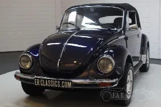 Foto 5 di 8: Volkswagen Beetle 1303 Cabriolet 1978 Dark blue metallic 